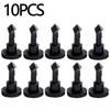 10x Engine Plate Screw Clips For 03-10 Car Engine Compartment Cover Plate Screw Clamps 95557271000