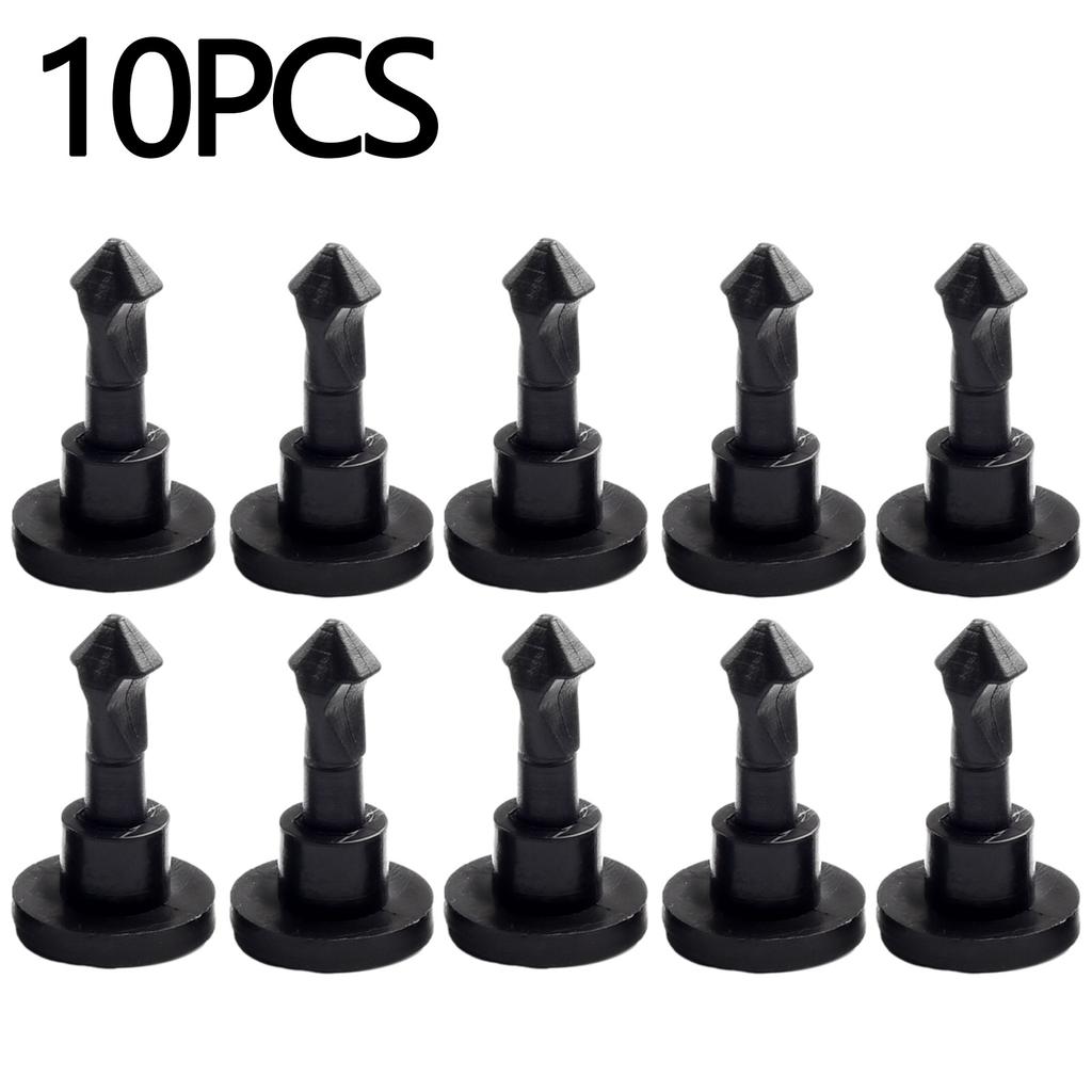 10x Engine Plate Screw Clips For 03-10 Car Engine Compartment Cover Plate Screw Clamps 95557271000