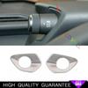 Driving Mode Switch Button Cover 2X For Lexus UX200 250h 2019-2023 Silver Steel