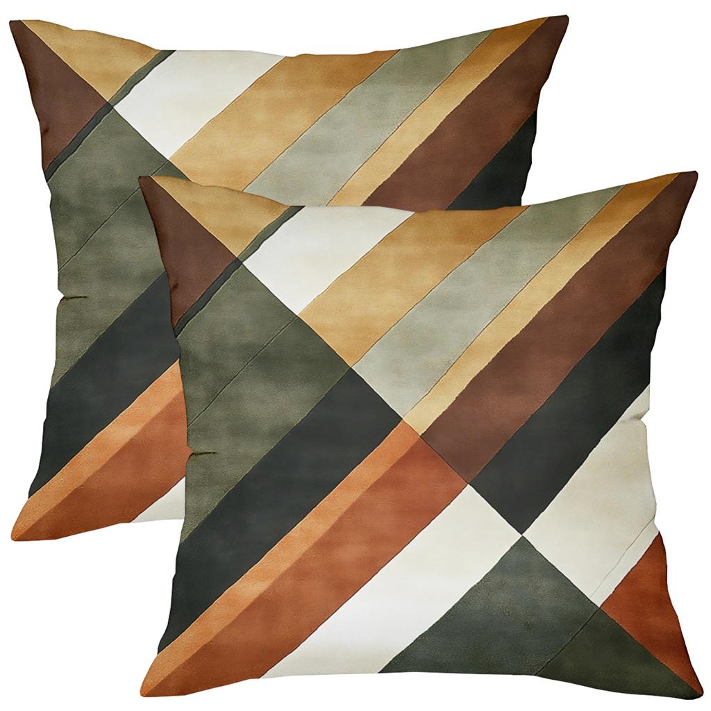 1 Pieces Stylish Geometric Pattern Throw Pillow Cushions Polyester pillowcase, sofa decorative cushion cov Headboard Pillow