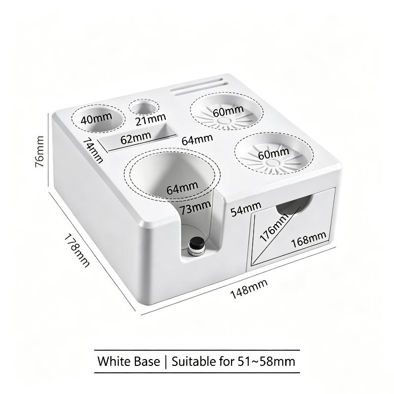 Coffee Tamper Station Portafilter Holder 51mm 54mm 57mm 58mm For Breville Espresso Accessories Barista Tool