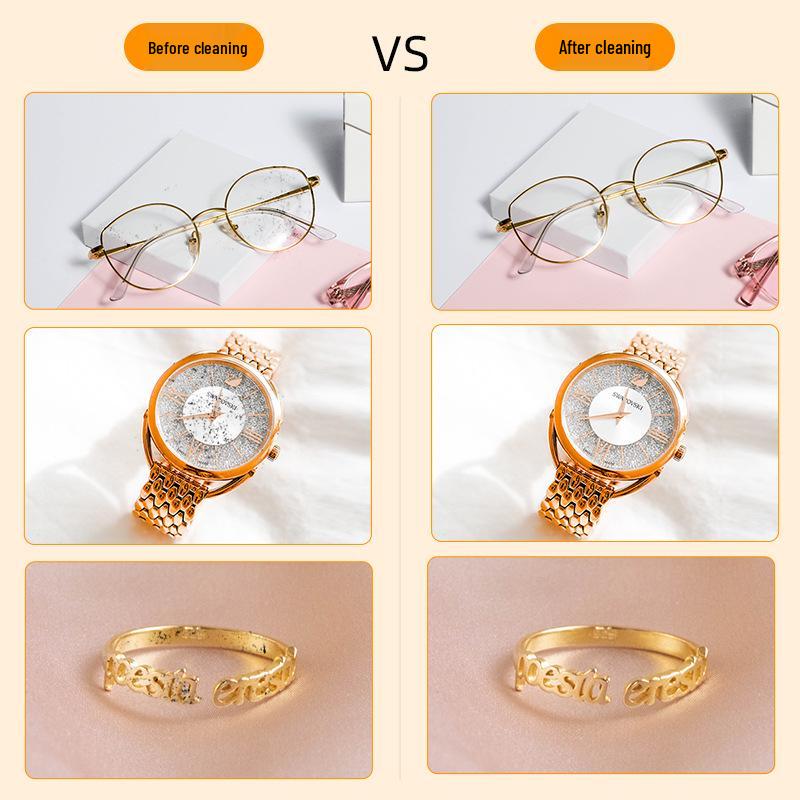 Ultrasonic Cleaner for Blue Light Glasses, Retainers, Razors, and Contact Lenses