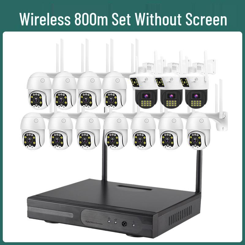 Wireless HD All-in-One Camera System for Home & Outdoor - No Wiring Needed