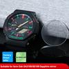 Saffierglas Horlogeglas voor Casio G-Shock GM2100 GA2100 GA-B2100 | Kristallen Deksel | Krasbestendig Horlogeglas Accessoire