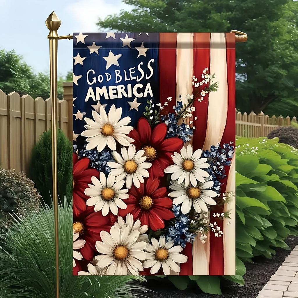 Decorative Garden Flag For The 250th Anniversary Of The United States