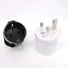 Universal-Netzadapter 13A 250V Kupfer EU Korea Deutschland Frankreich Russland nach HK UK Sicherungsstecker Singapur Malaysia Konverter