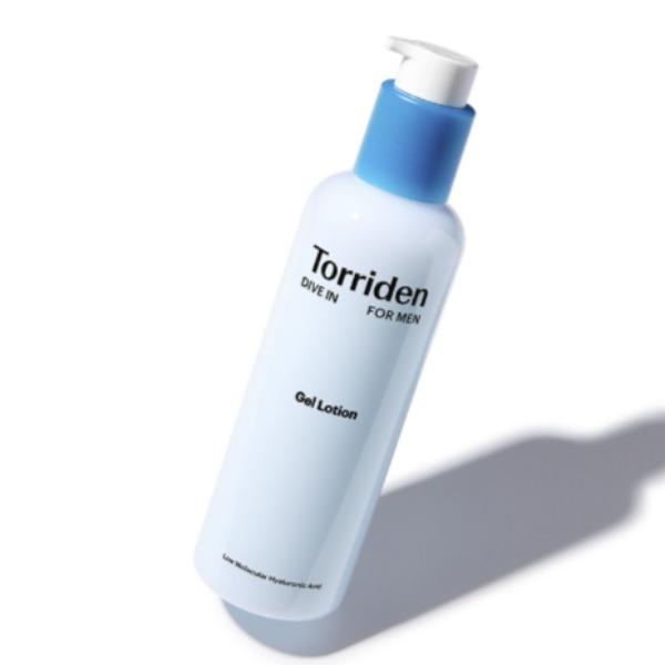 

Torriden Dive-In for Men Low Molecular Hyaluronic Acid Gel Lotion Korean Lightweight Moisturizing Face Lotion for Men’s Sensitive & Dry Skin 200ml