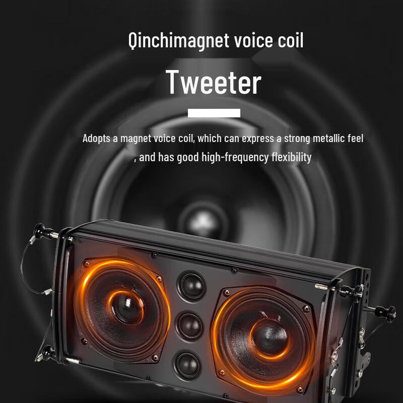 HuiDu EBC-052 (2+6) Professional Dual 5.5-inch Line Array Speaker System