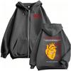 Band Morat Yem Album Heart Zip Up Hoodies Men's Harajuku Streetwear Jacket Sweatshirt Coats Zipper Hoodie