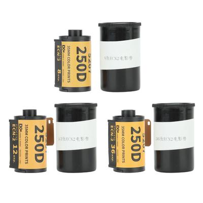 35mm Color Print Film Professional Wide Exposure Range ECN 2 Process Colour Print Camera Film for 13