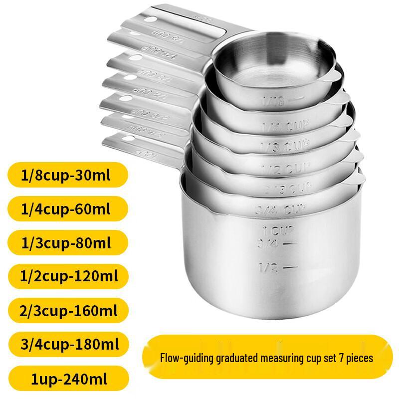 MDNG Stainless Steel Measuring Cup with Spout