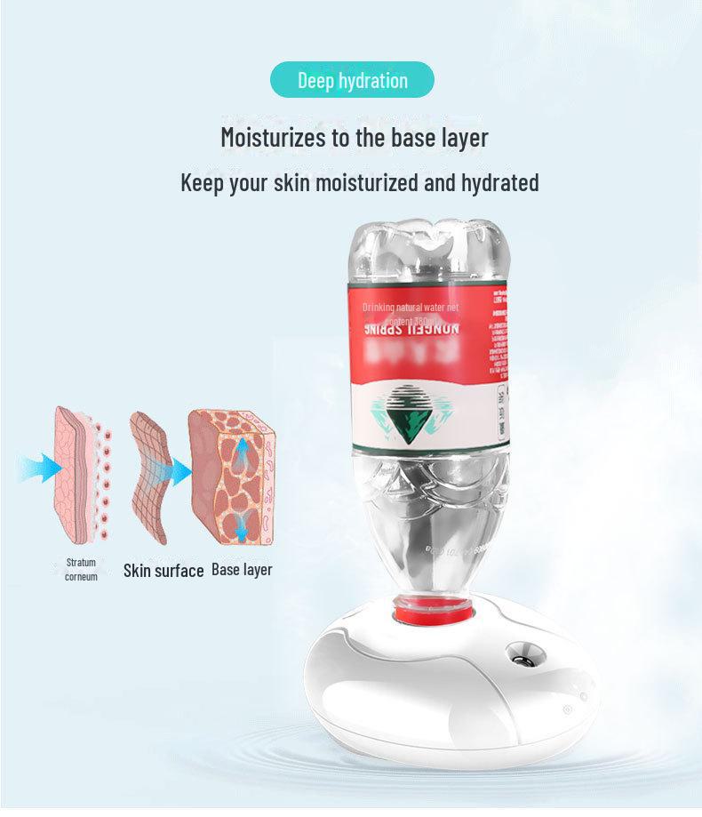 Tragbarer Mini-Leise-Luftbefeuchter: Kompakt und zum Einstecken für Zuhause oder das Büro