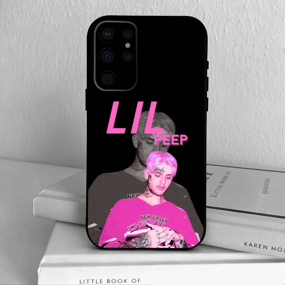 S-Star Shopping Lil Peep Handyhülle Für Samsung S25,S24,S21,S22,S23,S30,Ultra,S20,Plus,Andere Weiche Schwarze Hülle