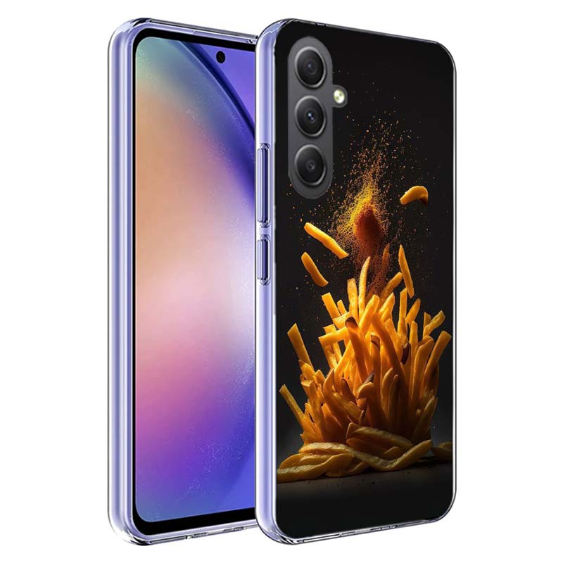 Food Fries Beer Cheese Sushi Cookie Phone Case for Samsung A17 A37 A57 A07 A16 A26 A36 A56 A06 A02S A12 A22 A32 A52S A04S A14 A2