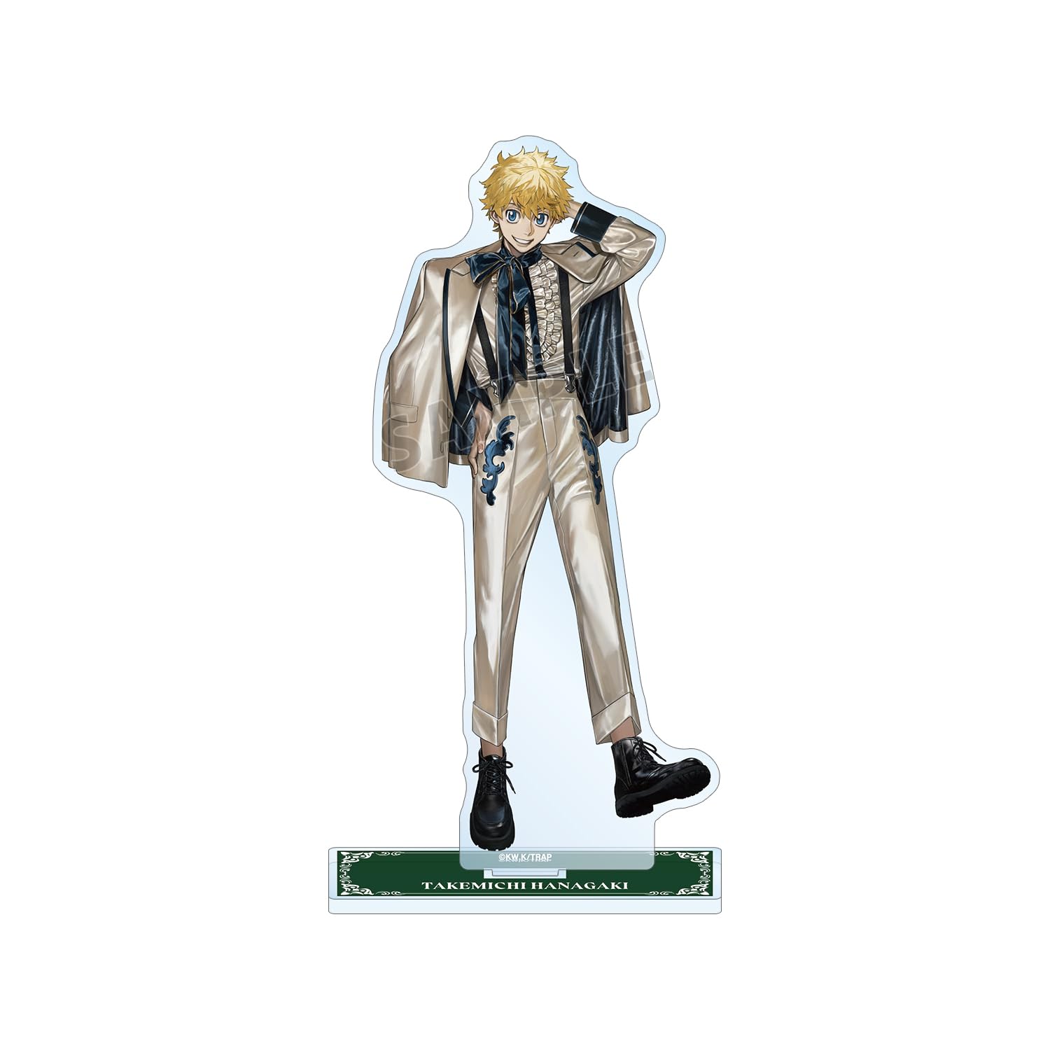 

TV anime Original illustration Art by AU Hanagaki Takemichi Suit Big acrylic stand Tokyo Revengers ver.