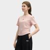 Fila Original Dopamine Fashion Trendy Comfortable Simple Foxy Girl T-Shirt Knitted Short Sleeve Women Tops Rose-Deep-Pink F11W529120FPK