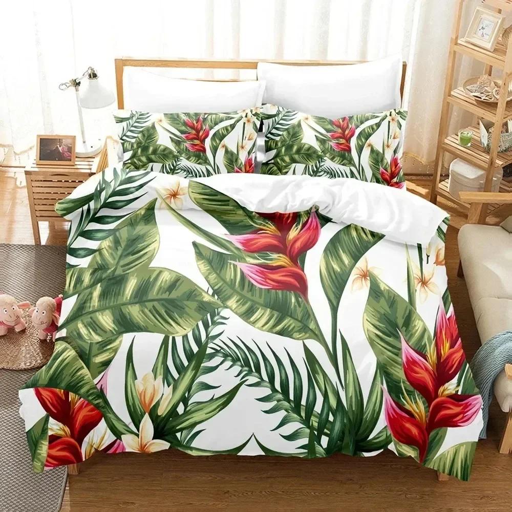 New 3D Print The Fresh Summer Comfortable Duvet Quilt Cover Pillowcase Bedding Set Children Bedroom Decoration Home Textile