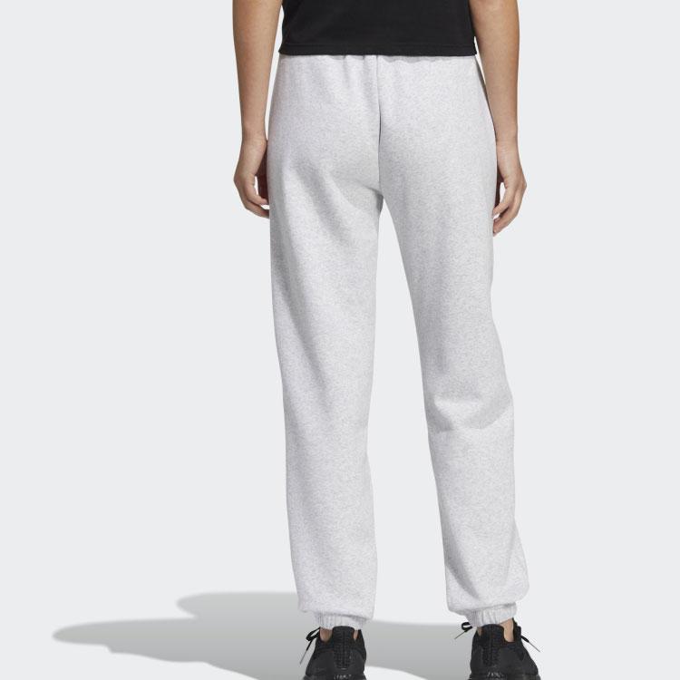 Adidas Logo Print Jogger Pants Women Bottoms Light-Grey HM7451