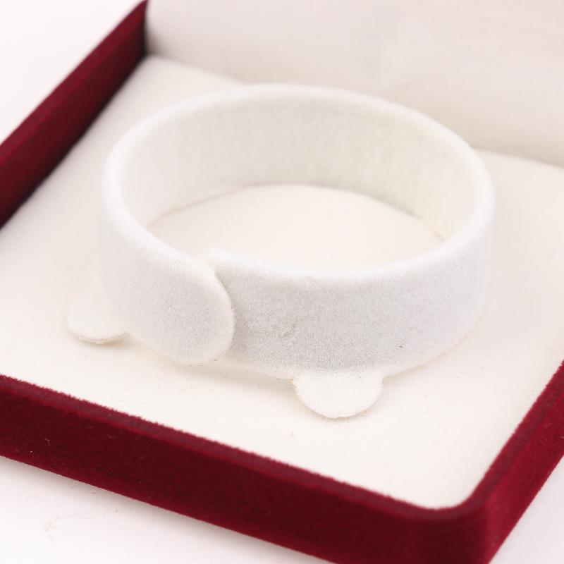 Beflockte Gold Schnalle Schmuckschatulle Anhänger Ring Halskette Ohrring Armband Display Aufbewahrungsbox Luxuriöse Gefühle Verpackungsschachtel