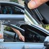 Universeller Seitenfensterwischer für Autos, Wassernebelentfernung, Leiser Scheibenwischergummi für beide Seiten des Autos
