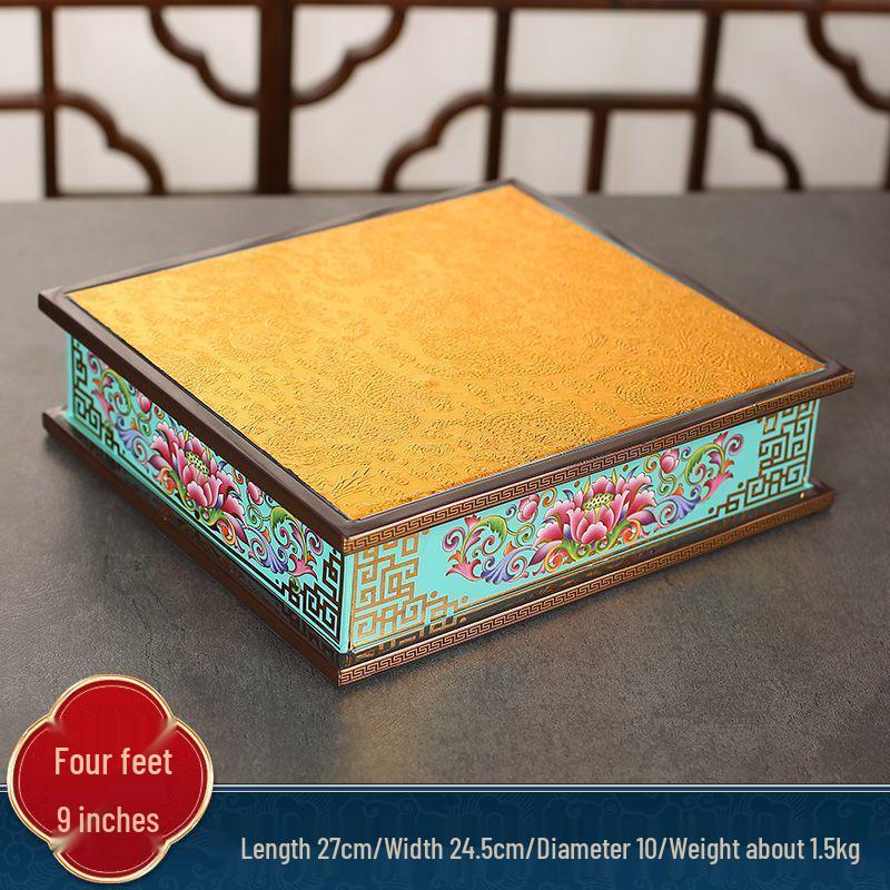 Guan Yin & Guan Gong Elevated Worship Stand for Buddhas & Gods Display