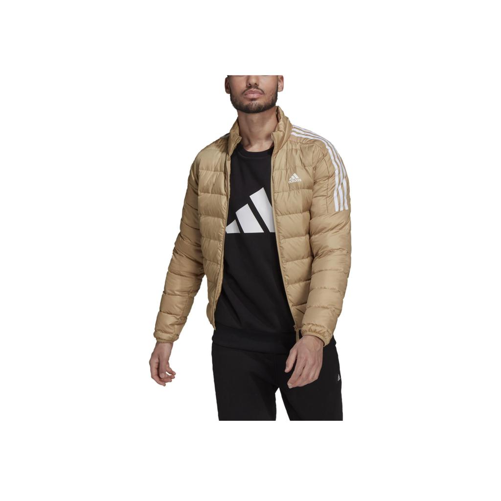 Adidas Essential Slim Fit Breathable Warm Waterproof Windproof Down Jacket Men Jackets Beige GT9171