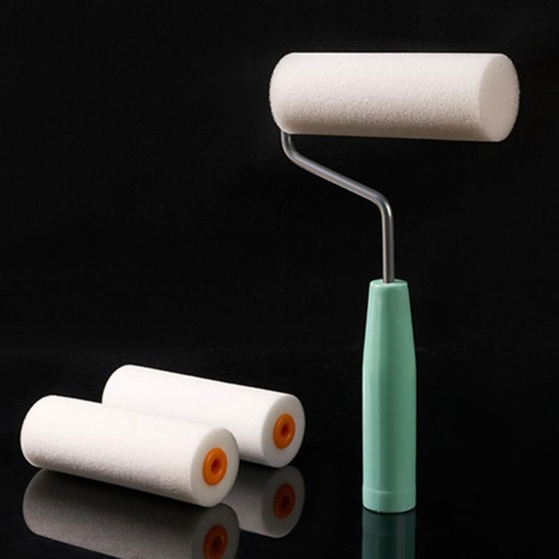 Sponge Cleaning Rollers with Ergonomic Thumb Grip Foam Paint Roller for Tile Glass Plastic Surfaces Maintenance