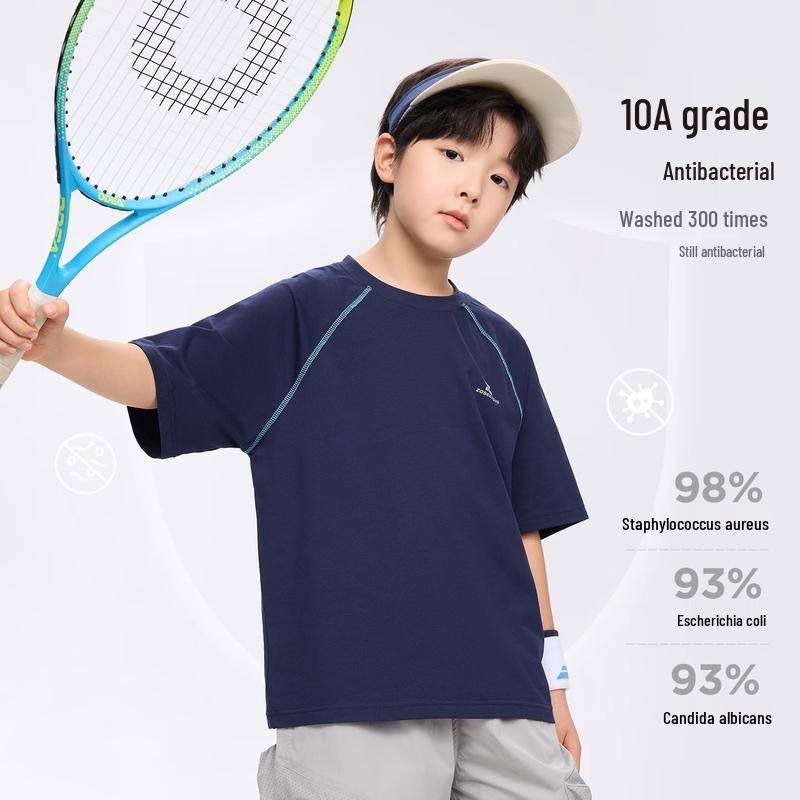Zuoxi Jungen Sommer Kühlendes Künstlerisches Brief Polo T-Shirt 2026