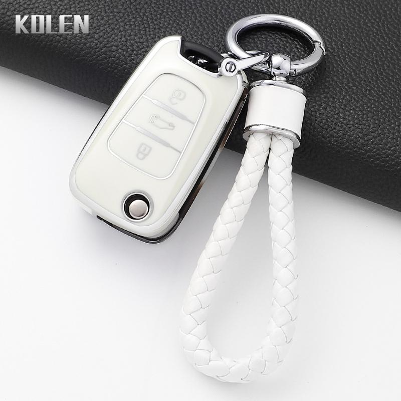 New Tpu Car Key Case Cover Fob For Hyundai I20 I30 Ix20 Ix25 Ix35 Elantra Accent For Kia Sportage Rio 3 Soul Optima Ceed K5 Bag