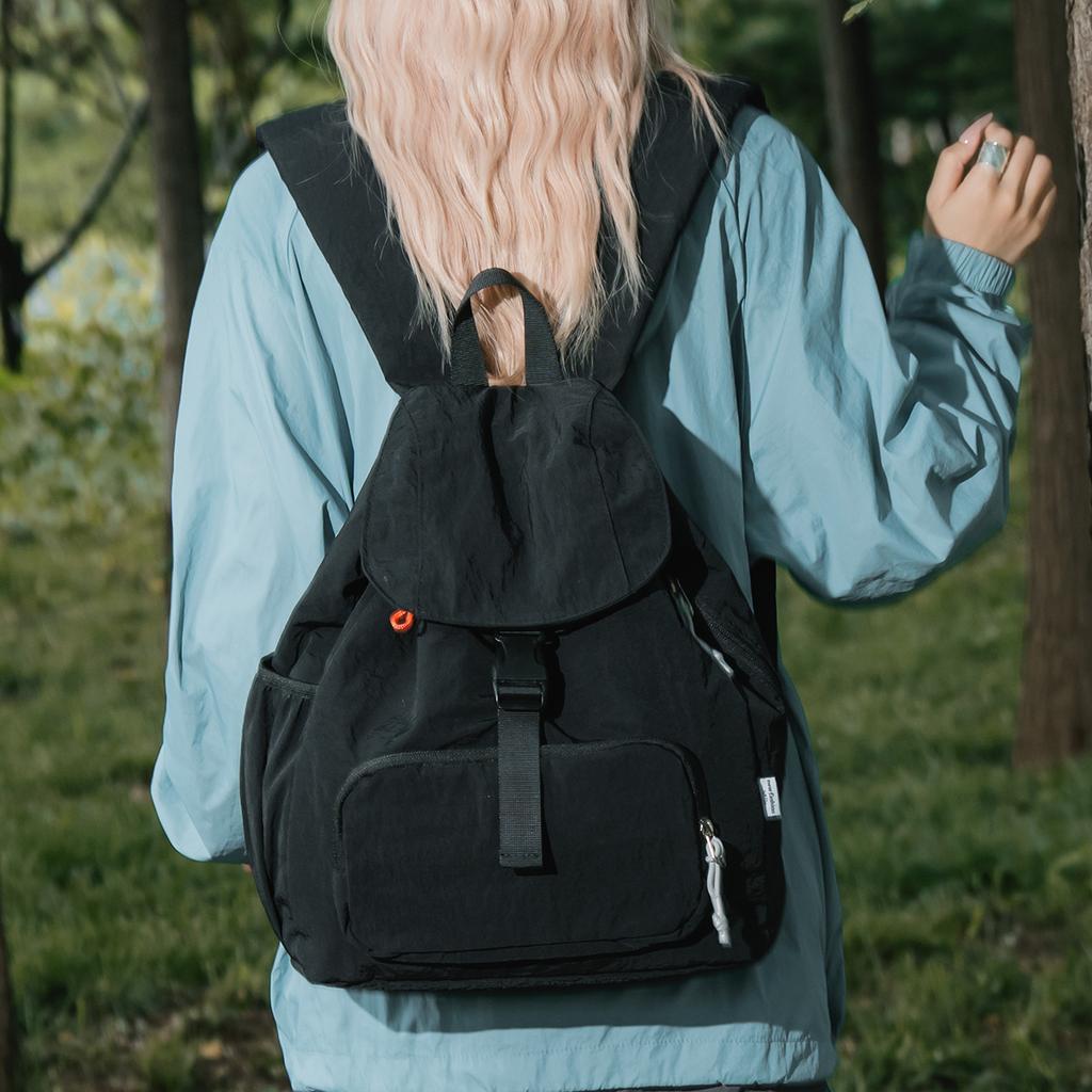 New Korean Casual Simple Style Backpack Small Backpack Female Travel Light Travel Student Schoolbag Female