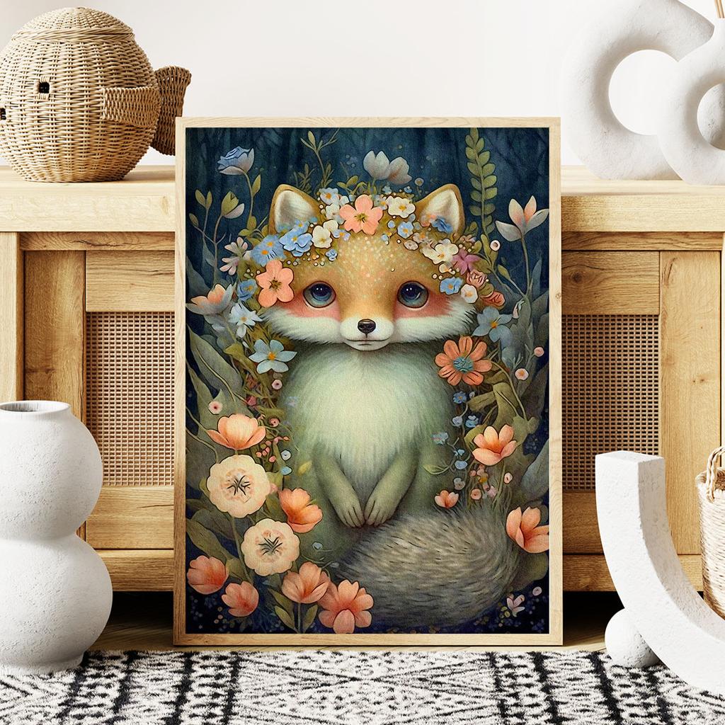 Poster for a Child Children's Pictures Fox