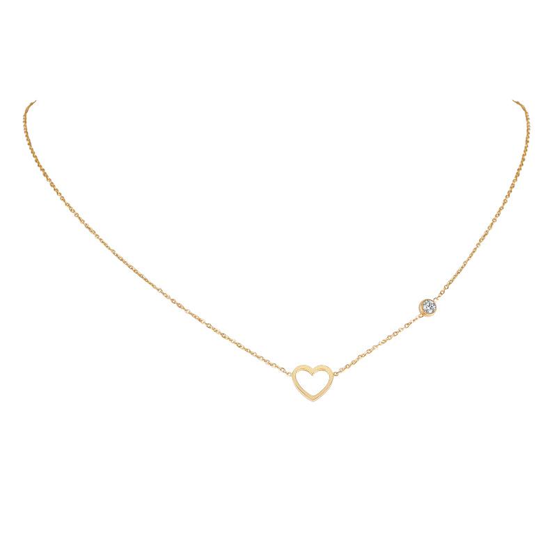Delicate Petite Sideway Cross Necklaces Pendant Women Stainless Steel Thin Chain Link Christian Jewelry
