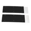 2PCS Gutter Noise Dampener Adjustable Rain Gutter Silencer Insert for Downspouts Portable Drainage