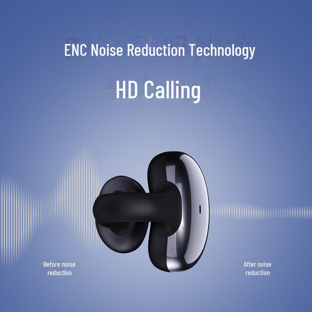 Akıllı Gürültü Engelleme Özellikli TWS Kulak Klipsli Spor Bluetooth 5.3 Kulaklık