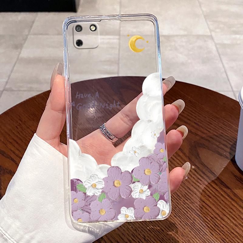 Jelly Casing For Huawei Y5P 2020 / Honor 9s Fundas Capa Clear Silicone Soft TPU Back Cover Cute Cat Rabbit Heart Protective Case