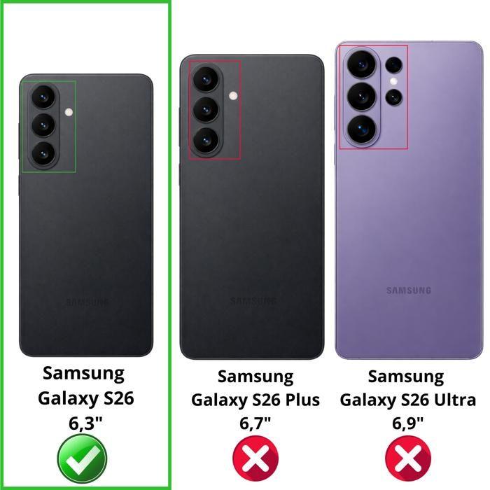 Coque pour Samsung Galaxy S26 - Antichoc Protection TPU Souple Transparent Phonillico®