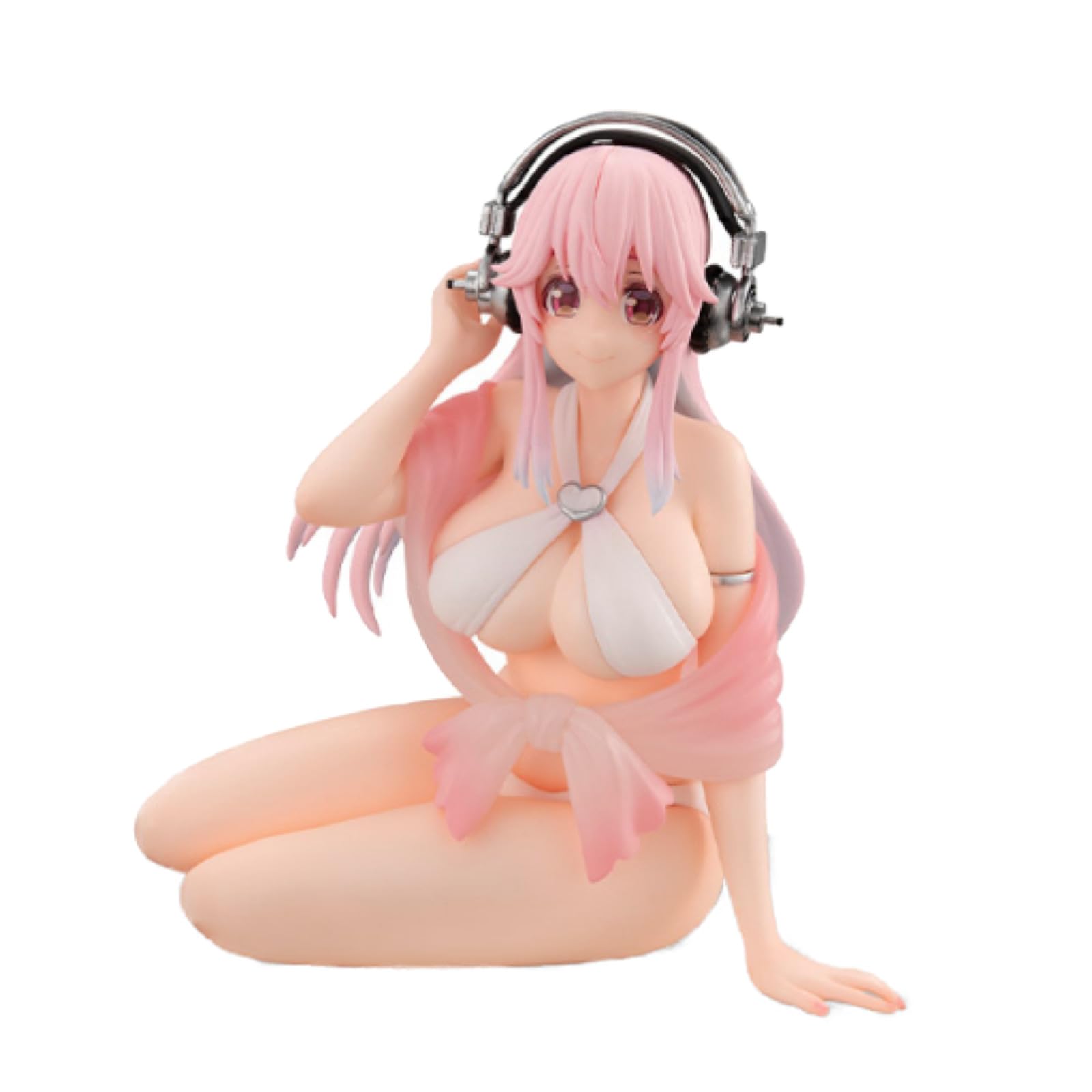 

Noodle Stopper Figure Super Sonico White Bikini Ver. Approx. 11cm, 1 Type