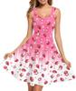 Summer Dress Casual Sleeveless Vest Cotton Skating Vest Short Medium and Long Dress