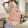 Schoolbag New 1011 Cute Cartoon Junior High School Schoolbag Female High Value Ins Wind Large Capacity Spine Protection Shoulder Bag