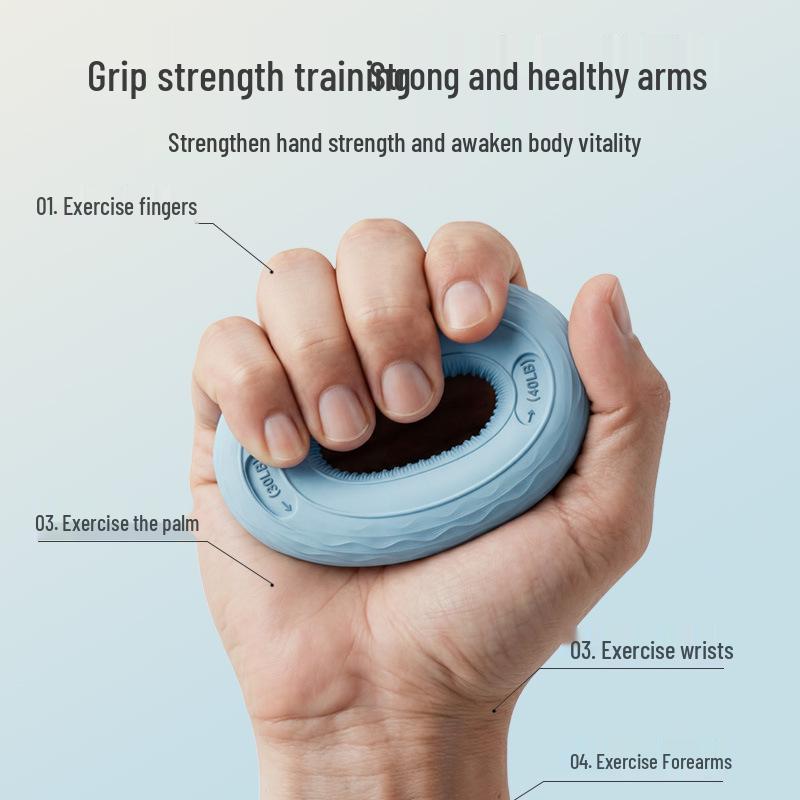 Silicone Hand Grip Strength Ring for Fitness, Sports, and Massage Training
