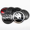 2025 Hot 8cm 9cm 10cm Emblem Car Front Hood Badge Rear Trunk Sticker For Skoda S Skoda Kodiaq Fabia Kamiq Karoq Octavia 3 A5 Rap