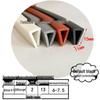 High-Temp Resistant Silicone U-Shaped Edge Seal Strip for Fiberglass Panel - Dustproof & Anti-Collision.