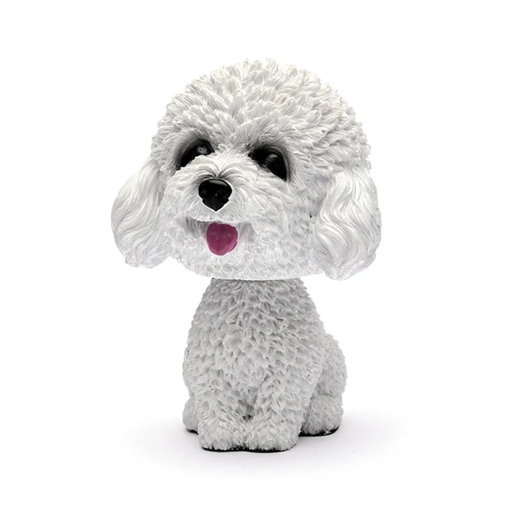Car Ornament Car Decoration Cute Cartoon Dogs Action Figure Figurines for Girls Gifts Auto Interior Dashboard Accessories
