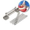 150 mm Dental Metall Reinigungsstift Streifen Polieren Zahnarzt Bleaching Materialien mit Loch Dental Metallstreifen für die Reinigung