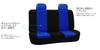 FH Group Group Car Seat Full 38 x 28 x cm Imported from FB050BLUE114 (FH International) Covers, Set, Blue, 12.7 (Officially Japan)