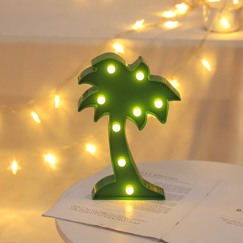Swan, Cactus, Giraffe Shaped LED Night Light – Colorful Festival Decoration