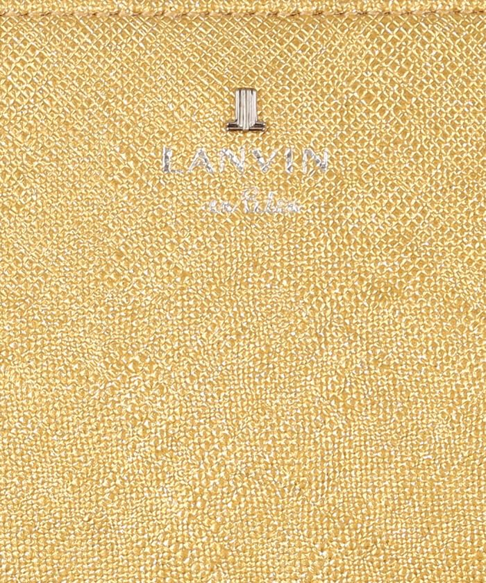 on Bifold Wallet Luxembourg Bourlier Gold [Lanvin Bleu]