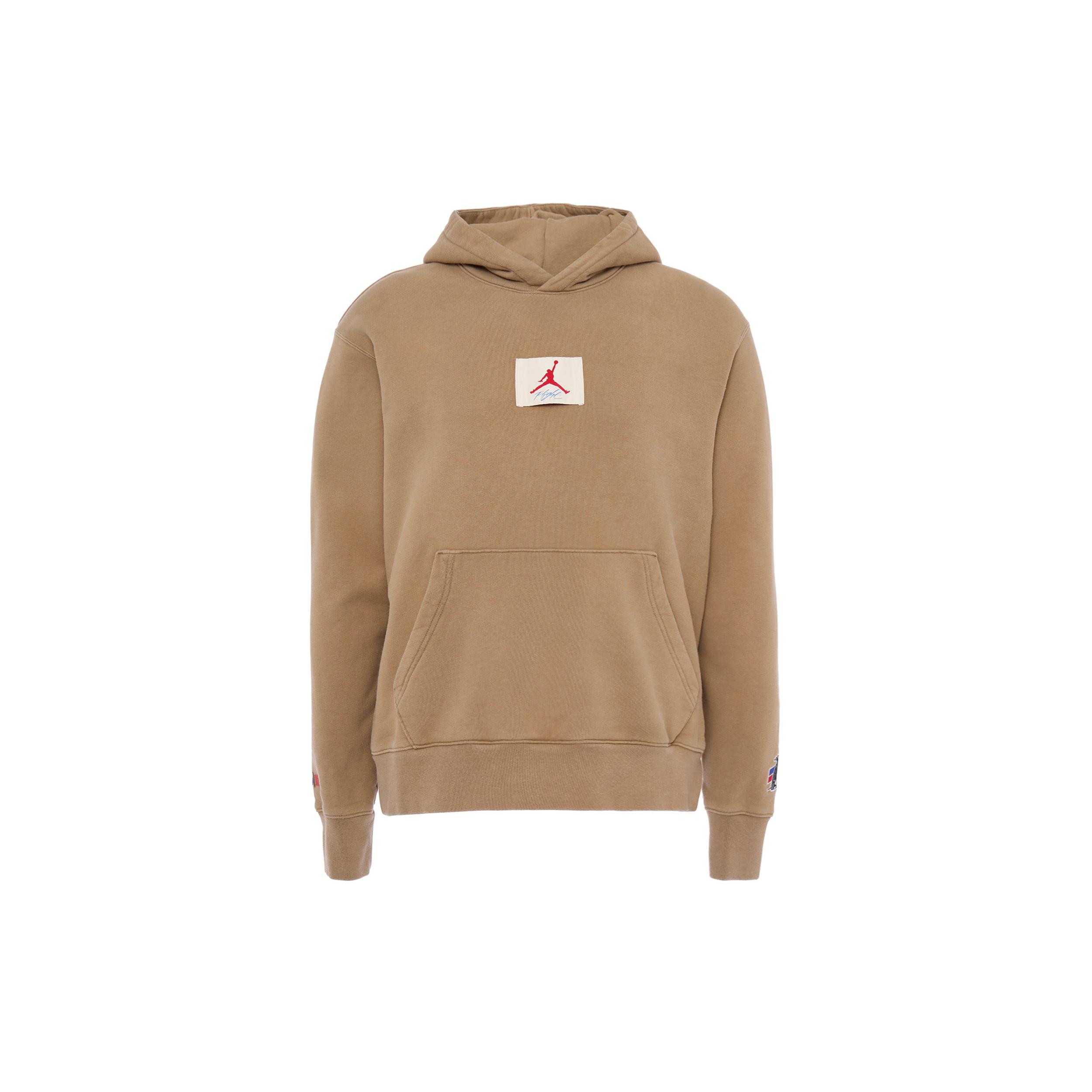 Jordan X Two 18 Sweatshirts Men s Khaki Hooded Moderate Regular DV6961-258 M