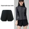 Women's Two-Piece Diving Suit: Long-Sleeve, Sun-Protective Swimwear for Surfing, Sports, or Beach.