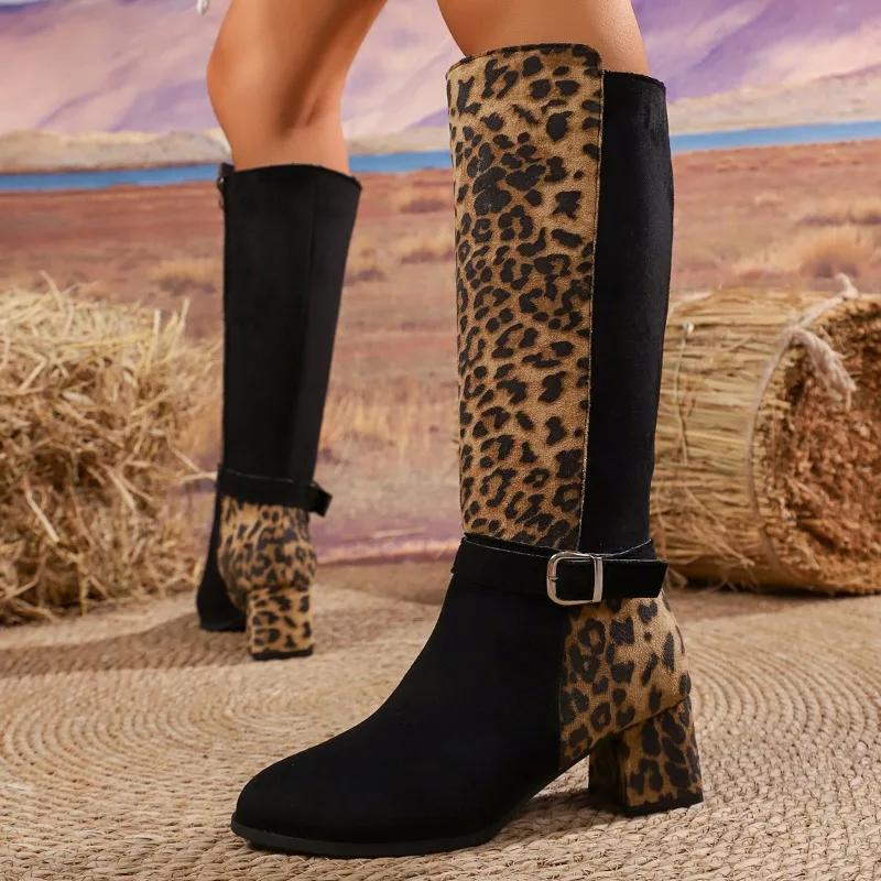 2026 New High Boots Fall/Winter Pointed Toe Fashion Women's Knee Boots